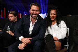 Hearn Pours Water Over Mayer vs. Taylor-Serrano Winner, Says She Needs to Unify with Baumgardner