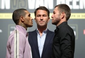 Benn-van Heerden, Baumgardner-Matthysse, DAZN Undercard Weigh-In Results From Manchester