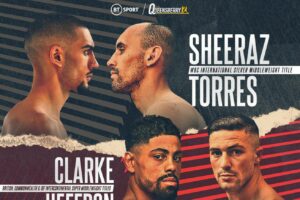 Sheeraz-Torres headlines July 16 Queensberry show