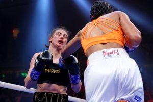 Katie Taylor retains her lightweight title in a classic over Amanda Serrano
