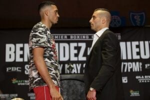 David Benavidez-David Lemieux: Weigh-In Results From Glendale, Arizona