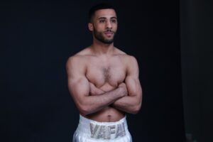 Galal Yafai Batters Miguel Cartagena, Earns 2nd Round Stoppage On Taylor-Serrano Undercard