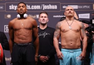 Joshua-Usyk on July 23 in Middle East is Still Frontrunner, Says Hearn