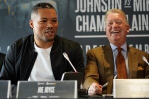 Frank Warren Interested in Exploring Deontay Wilder vs. Joe Joyce Clash