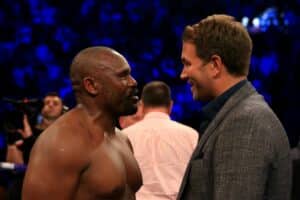 Hearn: Chisora could beat Wilder, but he could also get sensationally knocked out
