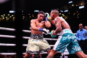 Benavidez: Garcia Was Just Running & Moving; I Wanted To Sit There And Bang