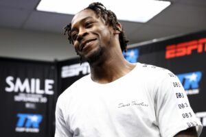 Keyshawn Davis reacts to newfound beef with Devin Haney