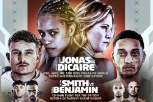 Natasha Jonas vs Marie-Eve Dicaire unification headlines November 12th BOXXER show in Manchester