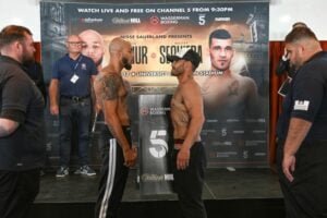 Weights from Bolton – Lyndon Arthur vs Walter Sequeira