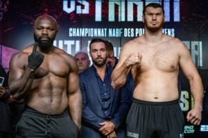 Weigh-in Alert: Arslanbek Makhmudov 263.2 pounds, Carlos Takam 261.4