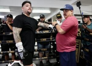 Andy Ruiz: I'm Not Here To Lose Weight & Be Skinny – It's Not A Body Contest