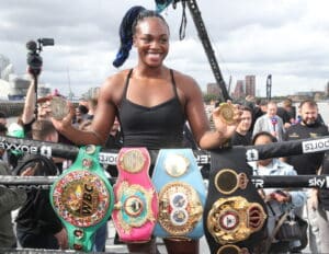Shields Applauds Taylor-Serrano; Considers Fight With Marshall Biggest In Women’s Boxing