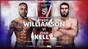 Troy Williamson-Josh Kelly set for December 2 in Newcastle