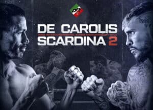 Giovanni De Carolis Expects More Fireworks in Daniele Scardina Rematch