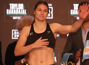 Katie Taylor Dominant in Decision Win Over Karen Elizabeth Carabajal
