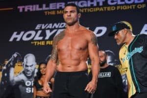 Vitor Belfort out of fight with Hasim Rahman Jr