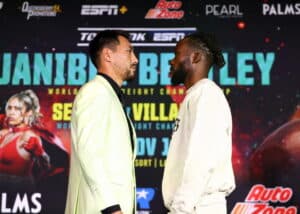 Janibek Alimkhanuly-Denzel Bentley: Weigh-In Results From Las Vegas  