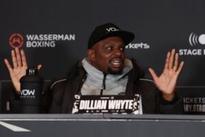 Dillian Whyte: Deontay Wilder Is Cowardly Con Man, Biggest Fraud In All Of Sport