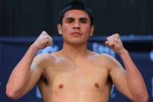 Diego De La Hoya Scores Two Knockdowns, Claims Technical Decision Win Over Jose Santos Gonzalez