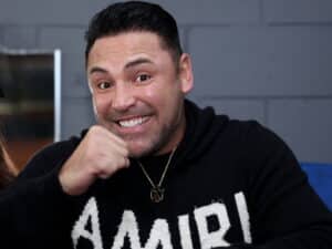 De La Hoya 'One Hundred Percent Certain' On Delivering Davis-Garcia