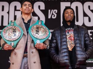 Rey Vargas, O'Shaquie Foster Separated On Stage After Making Weight For 130-Pound Title Fight