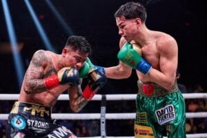 Brandon Figueroa outslugs Mark Magsayo, wins WBC interim title by decision