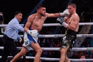 Jesus Ramos pummels overmatched Joey Spencer, forces corner stoppage in 7 rounds