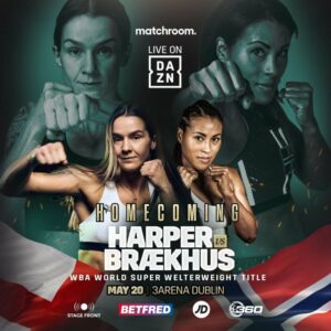 Terri Harper takes on Cecilia Braekhus in the co-main event of Taylor-Cameron on May 20