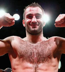 Murat Gassiev scores one punch KO over Mike Balogun in Armenia