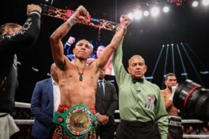 Mario Barrios' Trainer Believes That a Showdown Against Vergil Ortiz Would Be a Mega Fight
