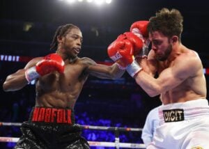 Keyshawn Davis punishes Anthony Yigit, scores ninth round stoppage to remain unbeaten