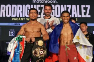 Marlon Tapales upsets Murodjon Akhmadaliev via split decision, wins WBA and IBF 122-pound titles