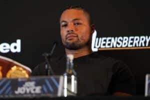 Joe Joyce: Joshua May Talk Me and Fury, But He'll Want Someone Like Whyte