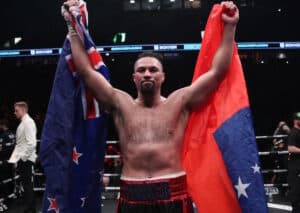 Joseph Parker Batters Faiga Opelu, Scores 1st Round Technical Knockout