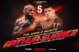 Lyndon Arthur-Braian Suarez To Headline September 1 Show in Bolton, England