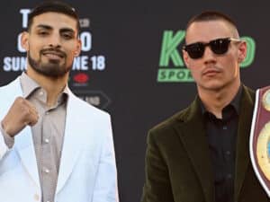 Tim Tszyu-Carlos Ocampo, Ra'eese Aleem-Sam Goodman Weigh-In Results From Australia
