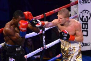 Serhii Bohachuk hopes to showcase his progress against Patrick Allotey