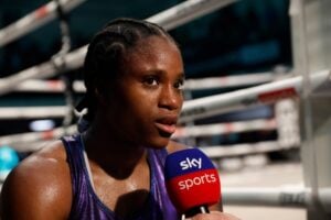Caroline Dubois Says a Clash With Mikaela Mayer is 100% on Her Radar