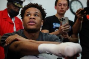 Kambosos: Devin Haney Is Best At 135-Pounds, Not Tank Davis