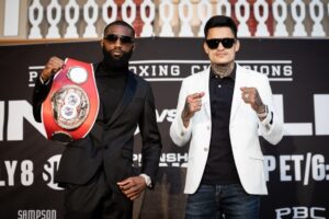 Jaron Ennis vs. Roiman Villa - Weigh-In Results From Atlantic City