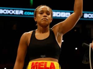 Natasha Jonas Batters, Stops Kandi Wyatt In 8th Round To Win Vacant IBF Welterweight Title