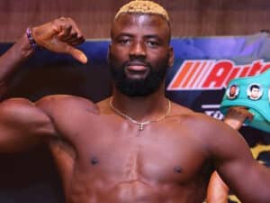 Efe Ajagba Gets Disqualification Win Over Zhan Kossobutskiy Due To Numerous Low Blows