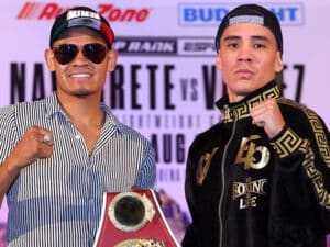 Navarrete Strips Down To Make Weight; Valdez Just Under 130-Pound Limit For WBO Title Fight