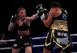 Sandy Ryan aims for pound-for-pound respect as she takes on Ring champ McCaskill