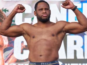 Frank Sanchez Batters, Stops Scott Alexander After 4th Round On Canelo-Charlo Undercard