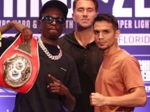 Hitchins, Zepeda Make Weight For DAZN Main Event; Conor Benn Career-Heaviest 153.6 Pounds For Ring Return