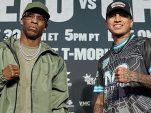 Yordenis Ugas Will Be Ready if Mario Barrios Plans To Target Injured Eye