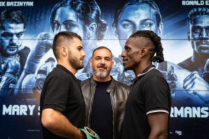 Erik Bazinyan looks to leave his personal tragedy behind as he takes on Ronald Ellis