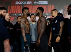 Weigh-in Alert: Mikael Lawal vs. Isaac Chamberlain and undercard in London