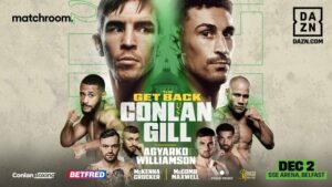 Michael Conlan leaves Top Rank, fights Jordan Gill under Matchroom banner on Dec. 2